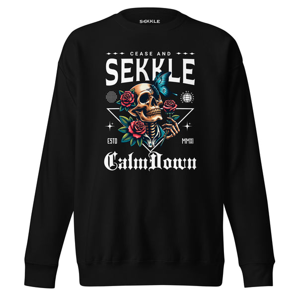 Rose Skull Sweatshirt